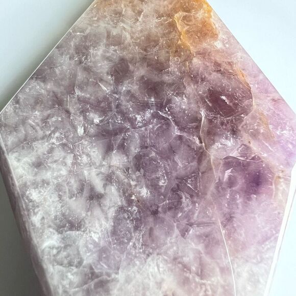 Amethyst Crazy Lace Crystal Diamond / Rhombus (#4) - Picture 5 of 10